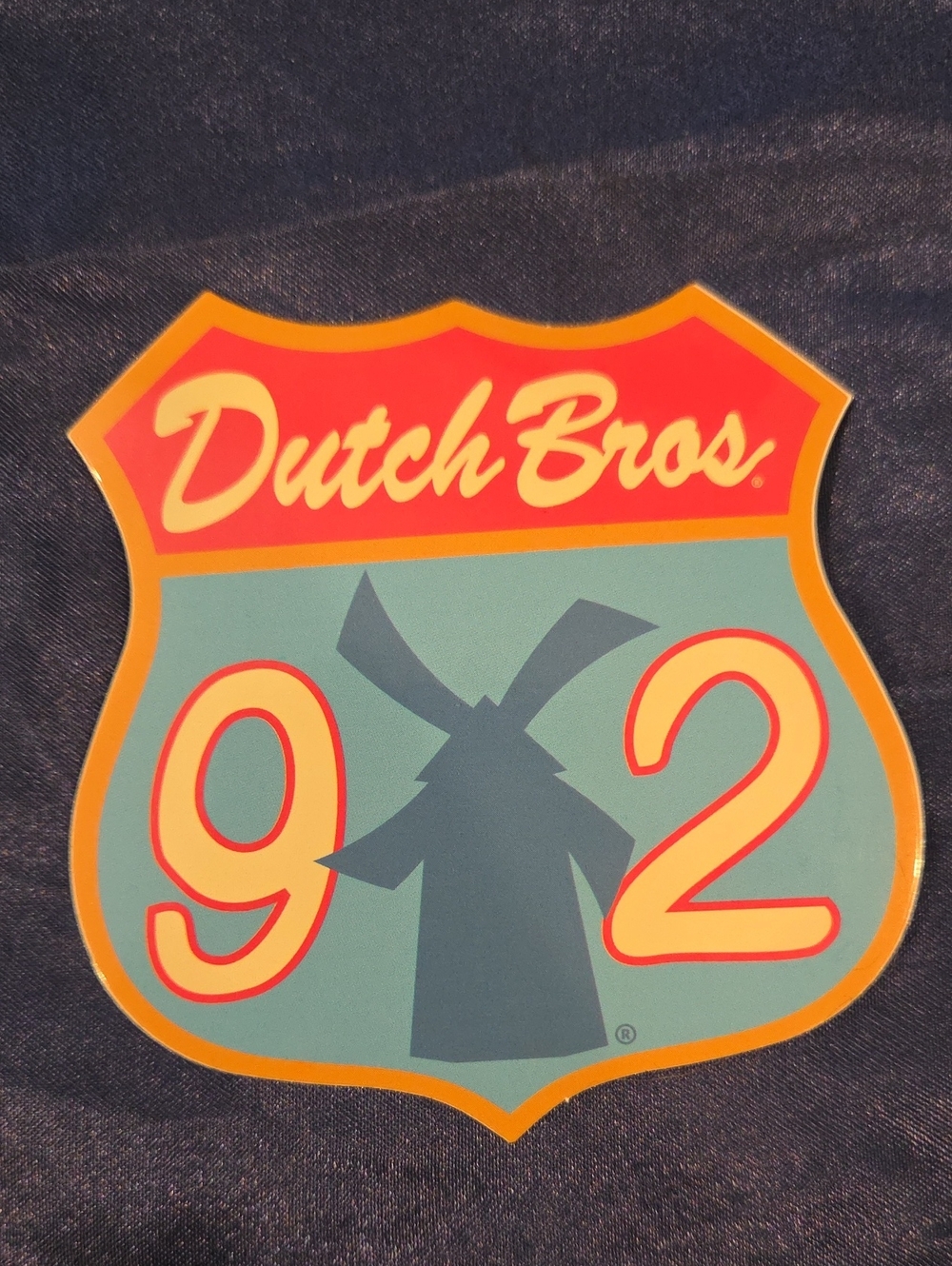 Dutch Bros Sign Sticker